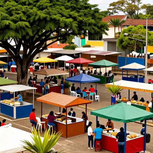 Descubra a Praça de Alimentação
